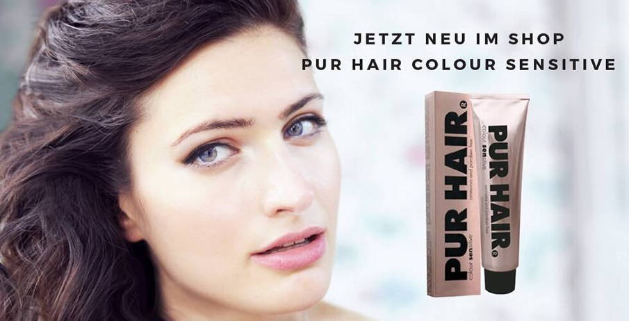Die Sanfte Coloration – PUR HAIR sensitive